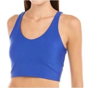 Johnny Was Calme Endure Sports Bra In Royal Blue